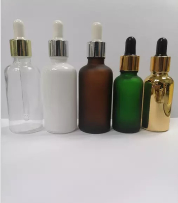 impressão de tela de seda de vidro da garrafa do conta-gotas de 15ml 20ml 30ml 50ml 100ml para o óleo essencial