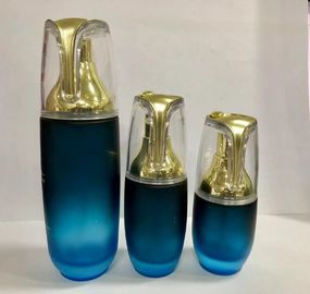 Garrafa cosmética redonda retro da bomba da garrafa da loção boa selando a cor e imprimir personalizados desempenho