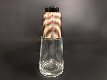 composição de vidro da garrafa do conta-gotas 30ml que empacota com a bomba de parafuso que sela a cor e a impressão personalizadas
