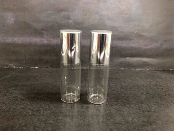 Garrafa de vidro do rolo dos tubos de ensaio de vidro reusáveis, rolo em garrafas em volta do OEM de vidro dos tubos de ensaio do armazenamento