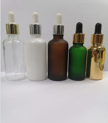 garrafas de vidro do conta-gotas de 5ml 10ml 15ml 30ml 50ml 100ml, garrafa de óleo essencial com preço baixo da cor do colar plástico vário
