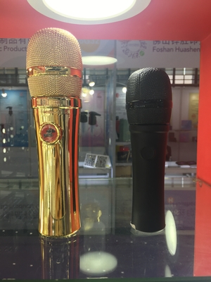 Garrafas de perfume vazias pequenas de vidro MIC Microphone Shape de 30ml 50ml