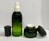 Recipientes dos cuidados com a pele do empacotamento/segurança do cosmético do vidro verde/garrafa da loção frasco do creme