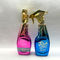as garrafas de perfume luxuosas do pulverizador 50ml Shinny a superfície de galvanização