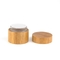 cosmético de madeira de 30g 50g 100g 150g 200g 250g que empacota com tampão de bambu