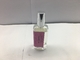 O quadrado liso dá forma a garrafas de perfume 30ml luxuosas com o tampão de prata magro
