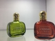 Cor vermelha verde transparente luxuosa de garrafas de perfume do pulverizador do atomizador