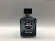 Tampão de quadrado de vidro UV de galvanização 50ML da garrafa de perfume recarregável
