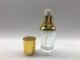 Forma oval de empacotamento cosmética da garrafa de vidro da bomba 30ml para a loção/soro