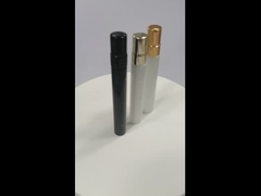 Frascos cosméticos de vidro para perfume com tampa de rosca e borrifador