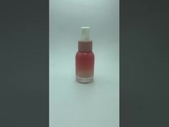 50ml Rosa Loção Botelha de vidro Logotipo personalizado OEM Botelha de vidro Botelha de loção Fabricante por atacado