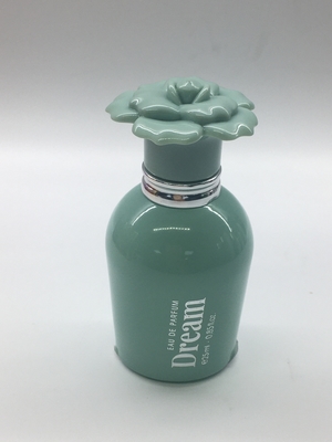 garrafa de vidro vazia de garrafa de perfume do tamanho do curso 25ml que empacota para o perfume