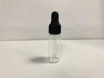 o cosmético reusável de Vial With Dropper /Sprayer do vidro de 3ml 5ml 10ml engarrafa o OEM da garrafa de perfume