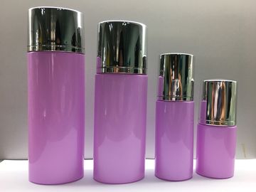 A bomba de vidro reciclada engarrafa garrafas de empacotamento da loção do cosmético de vidro cosmético do recipiente