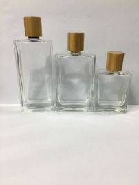 as garrafas de perfume 50ml/pulverizador de vidro luxuosos do atomizador engarrafam Skincare e empacotamento da composição