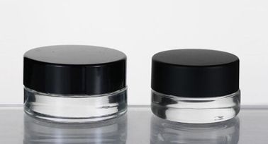o creme do vidro 5g range a garrafa cosmética do creme com o OEM personalizado tampa da cor e da impressão