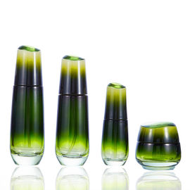 o empacotamento cosmético de vidro de 50g 30g, loção de vidro cosmética do frasco engarrafa a favor do meio ambiente