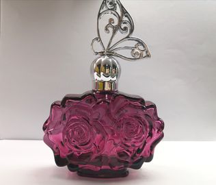 várias cor da garrafa de vidro luxuosa do pulverizador da garrafa de perfume 100ml e composição PackagingOEM do Silkscreen