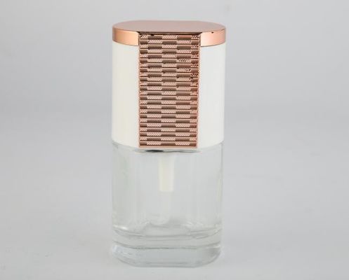 composição de vidro do vidro de garrafas da fundação 30ml que empacota/recipientes cosméticos feitos sob encomenda