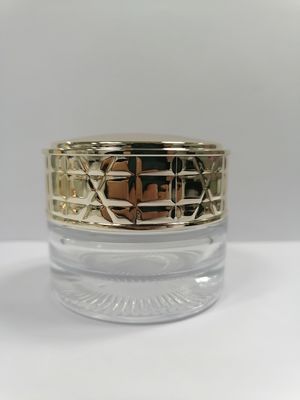 Frasco cosmético de empacotamento de vidro reusável 30g 50g do OEM do frasco do creme de Skincare