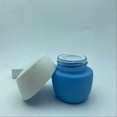 Embalagem Cosmética Pote de Creme Gel 30G com Tampa de Plástico Branca Embalagem Frasco de Creme