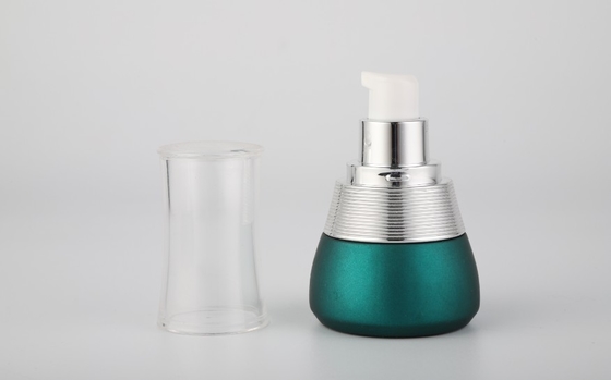 Botelha de loção Botelha cosmética com bomba e tampa Jar de creme Embalagem cosmética OEM