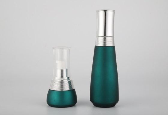 Botelha de loção Botelha cosmética com bomba e tampa Jar de creme Embalagem cosmética OEM