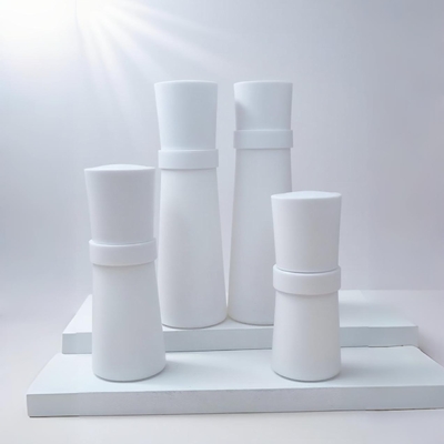 Preço de Fábrica 50ml 100ml 120ml Embalagem de Loção de Vidro Frasco de Vidro com Bomba de Loção Vazio Moderno Conjunto para Cuidados com a Pele e Corpo