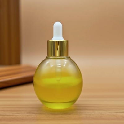 Frasco de soro de vidro gradiente personalizado 30ml/40ml/50ml para cuidados com a pele com conta-gotas de umidade facial - Embalagem cosmética