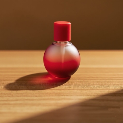 Frasco de sérum de 30ml com gradiente personalizado para cuidados com a pele - Frasco de vidro para óleo facial essencial com conta-gotas