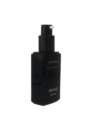 Grosso Luxo 30ml Quadrado Maquiagem Primer Serum Bottle Pump para Cosméticos com Custom Logo Printing Cap