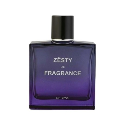cuidados pessoais de vidro da garrafa de perfume do quadrado 100ml que empacotam a impressão e a pintura da tela do OEM