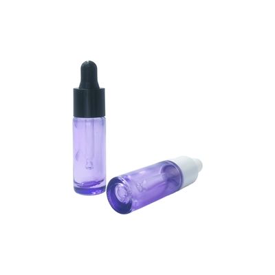 Frasco conta-gotas redondo de 10ml para creme para os olhos ecológico - Frasco de amostra de óleo essencial para cuidados com os olhos com logotipo personalizado