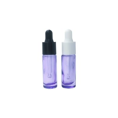 Frasco conta-gotas redondo de 10ml para creme para os olhos ecológico - Frasco de amostra de óleo essencial para cuidados com os olhos com logotipo personalizado