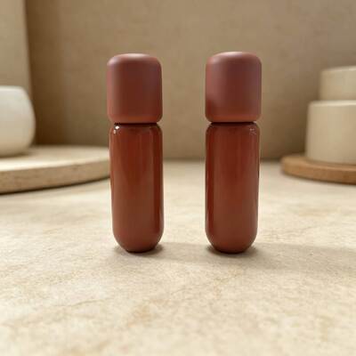 Frascos de óleo labial brilhante ecológico para KINPACK Skincare Design de cordão médico com tampa de rosca para soro e rosto