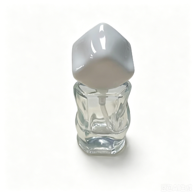 Conjunto de frascos de vidro cosmético com base para sérum de cuidados com a pele, frascos de loção pressurizada com tampa spray, pulverizador de bomba