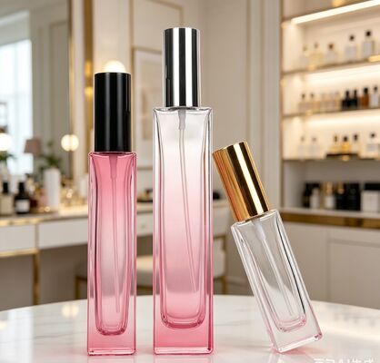 Garrafa de vidro de spray para cosméticos 5 ml 10 ml Garrafa de vidro portátil de perfume