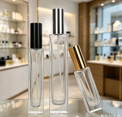 Garrafa de vidro de spray para cosméticos 5 ml 10 ml Garrafa de vidro portátil de perfume