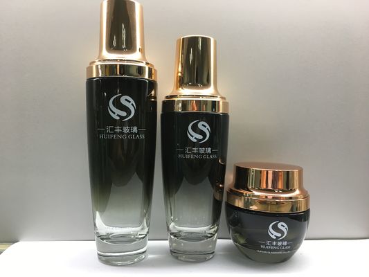 Embalagem de garrafas de vidro para loções
