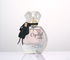 O pulverizador de vidro recarregável da garrafa de perfume engarrafa a composição que empacota o logotipo e a cor personalizados