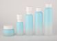 A bomba de empacotamento cosmética de creme de vidro dos frascos ISO9001 80ml engarrafa o OEM