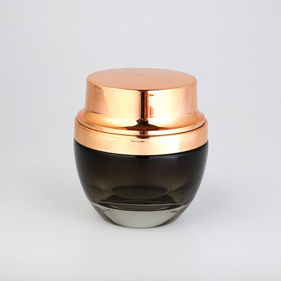 Creme Cosmético Personalizado 20g 120ml frasco de vidro cosmético com diferentes cores e decoração