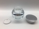 o círculo reto do frasco de creme de vidro de 30g 50g dá forma ao OEM vazio cosmético do recipiente